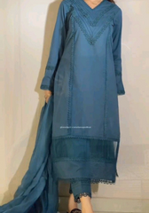 Soft Lawn 3-Piece Suit