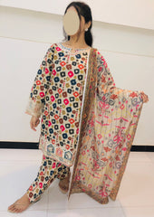 Premium 3-Piece Cotri Suit – Elegance that Speaks