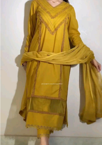 Soft Lawn 3-Piece Suit