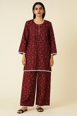 Soft Cotton Suit – 2 Piece (Stitched)