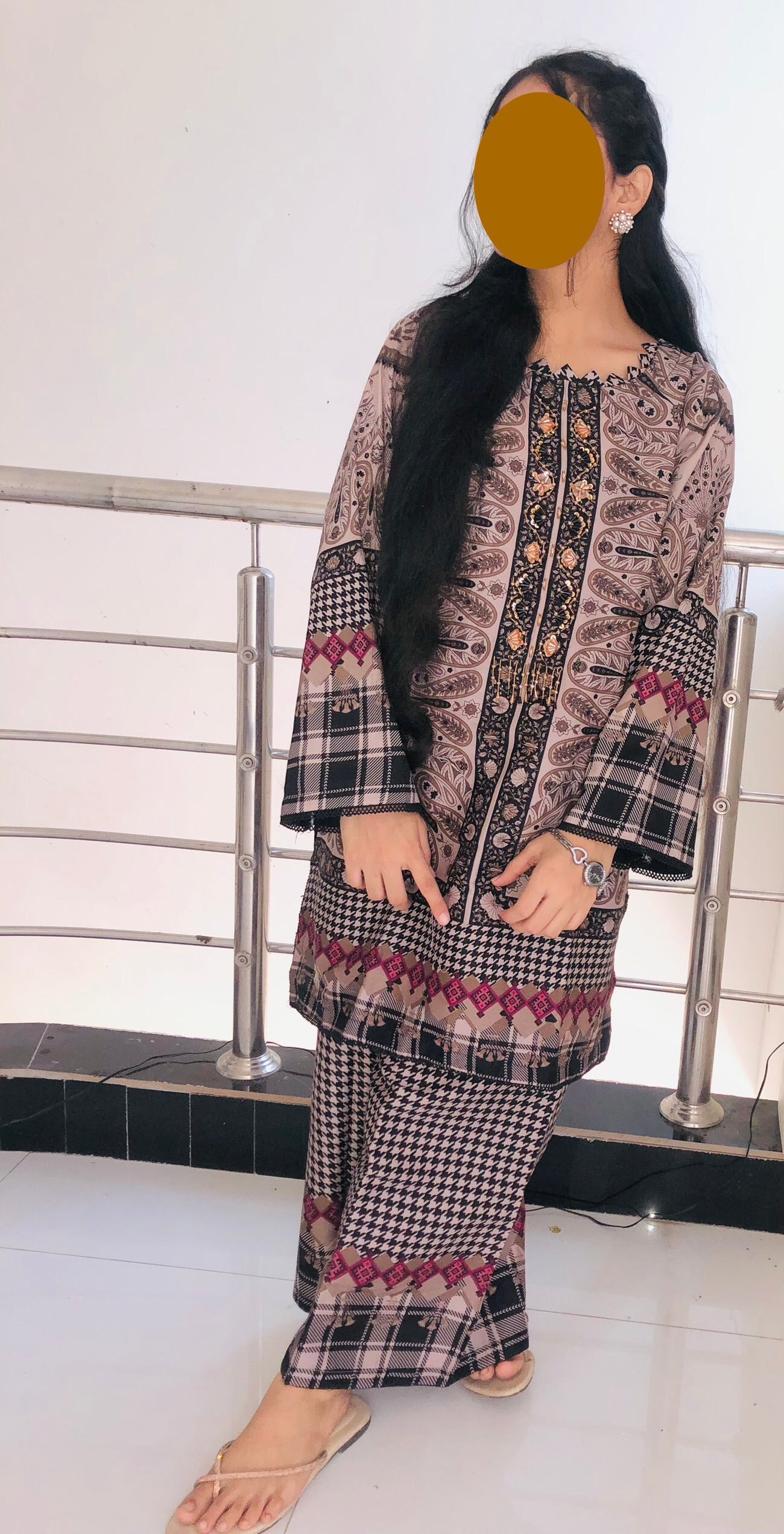 Fabric Cotri ka premium 2-piece stitched suit — soft, cozy & perfect for winter gatherings