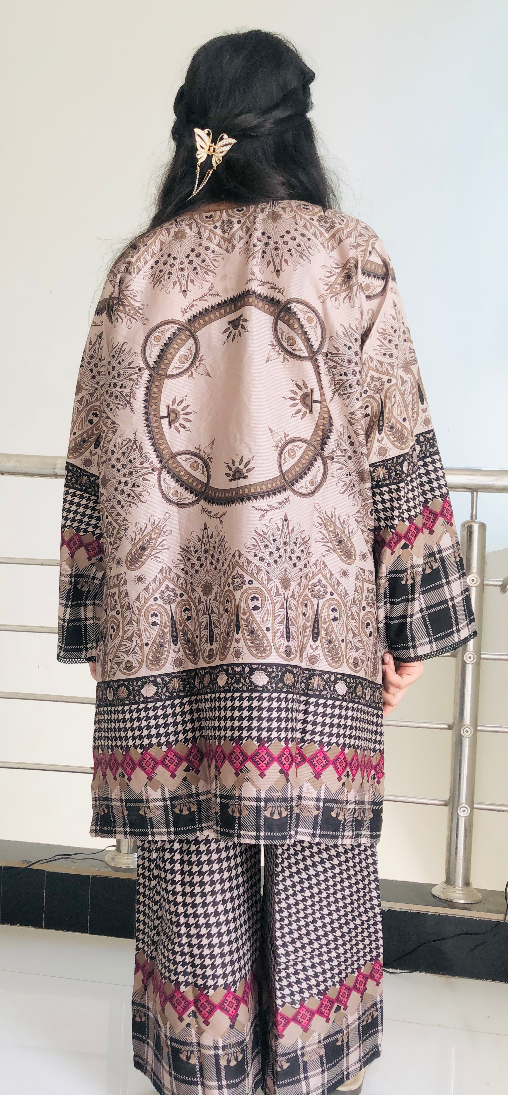 Fabric Cotri ka premium 2-piece stitched suit — soft, cozy & perfect for winter gatherings