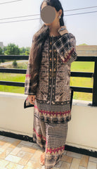 Fabric Cotri ka premium 2-piece stitched suit — soft, cozy & perfect for winter gatherings