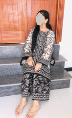 Libaas-e-Hayaa Premium Cotri Fabric Stitched 2-Piece Suit – Winter Collection 2025