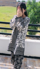 Libaas-e-Hayaa Premium Cotri Fabric Stitched 2-Piece Suit – Winter Collection 2025