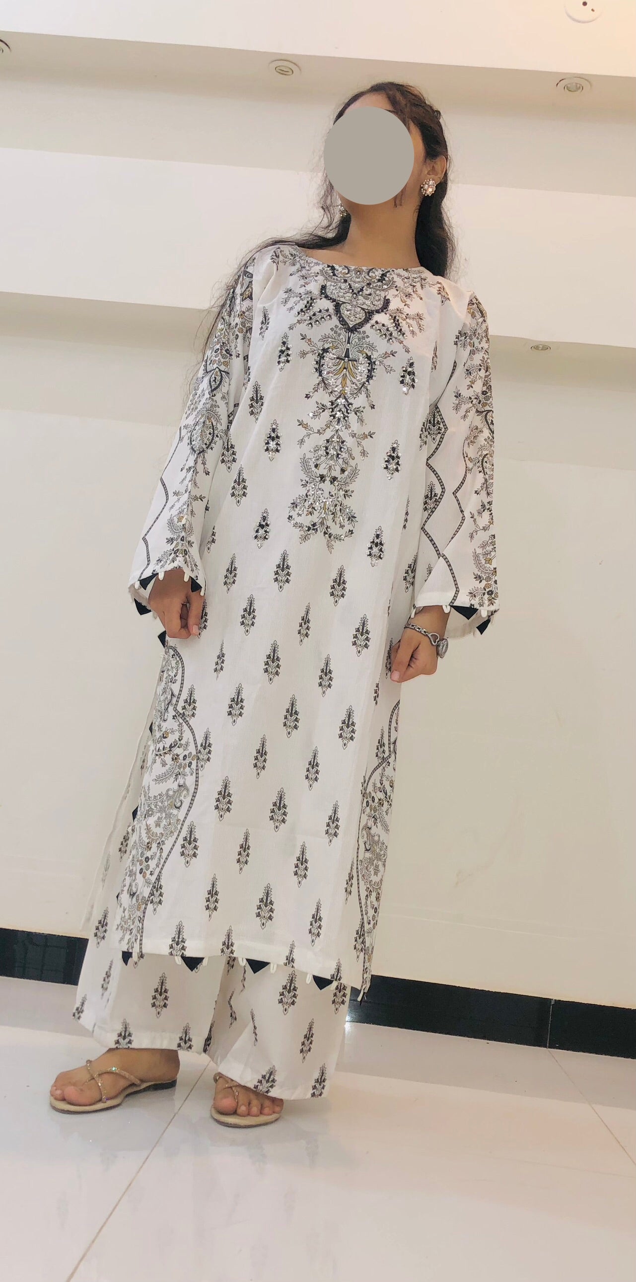 Libaas-e-Hayaa Premium Cotri Fabric Stitched 2-Piece Suit