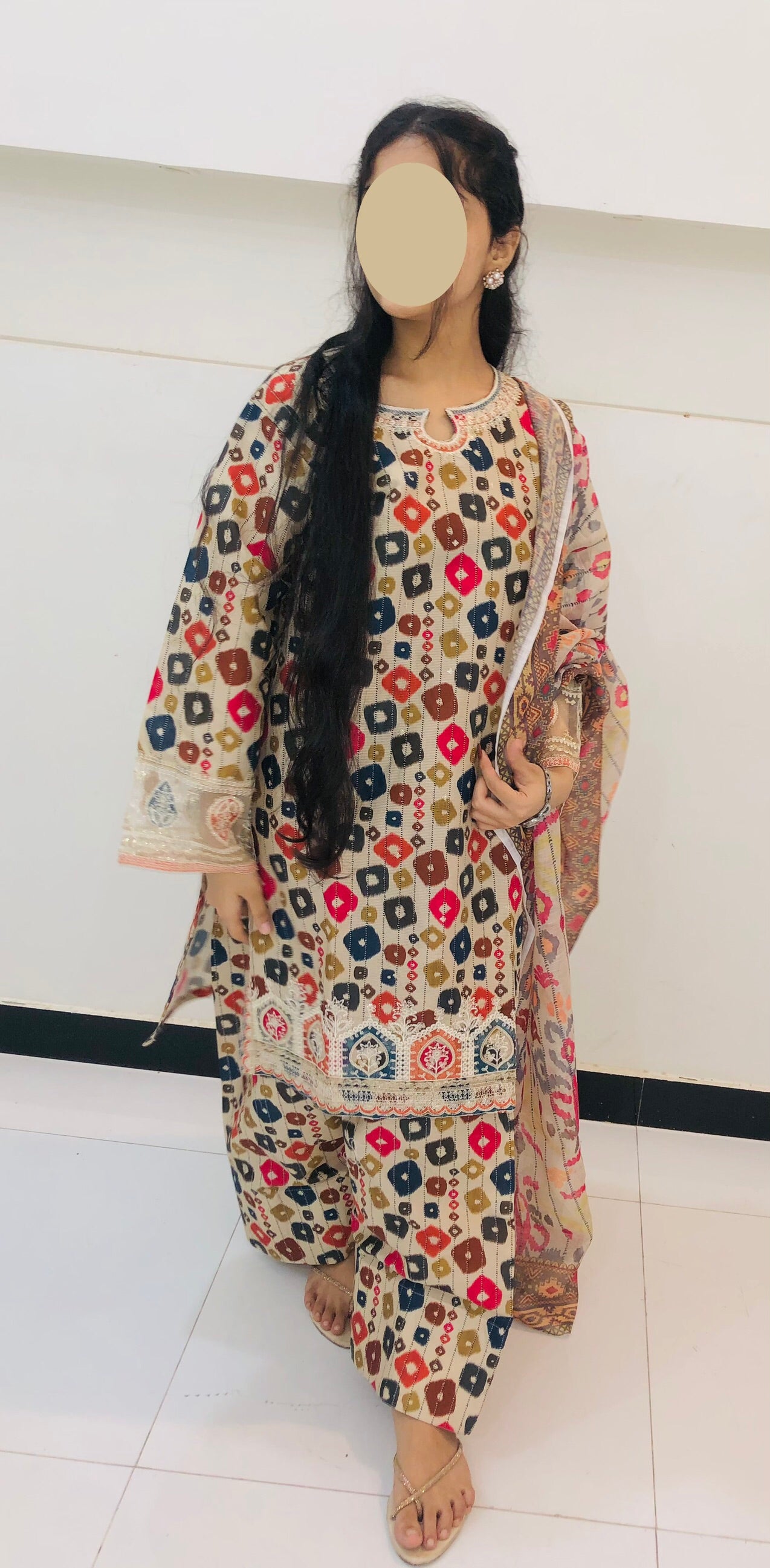 Premium 3-Piece Cotri Suit – Elegance that Speaks