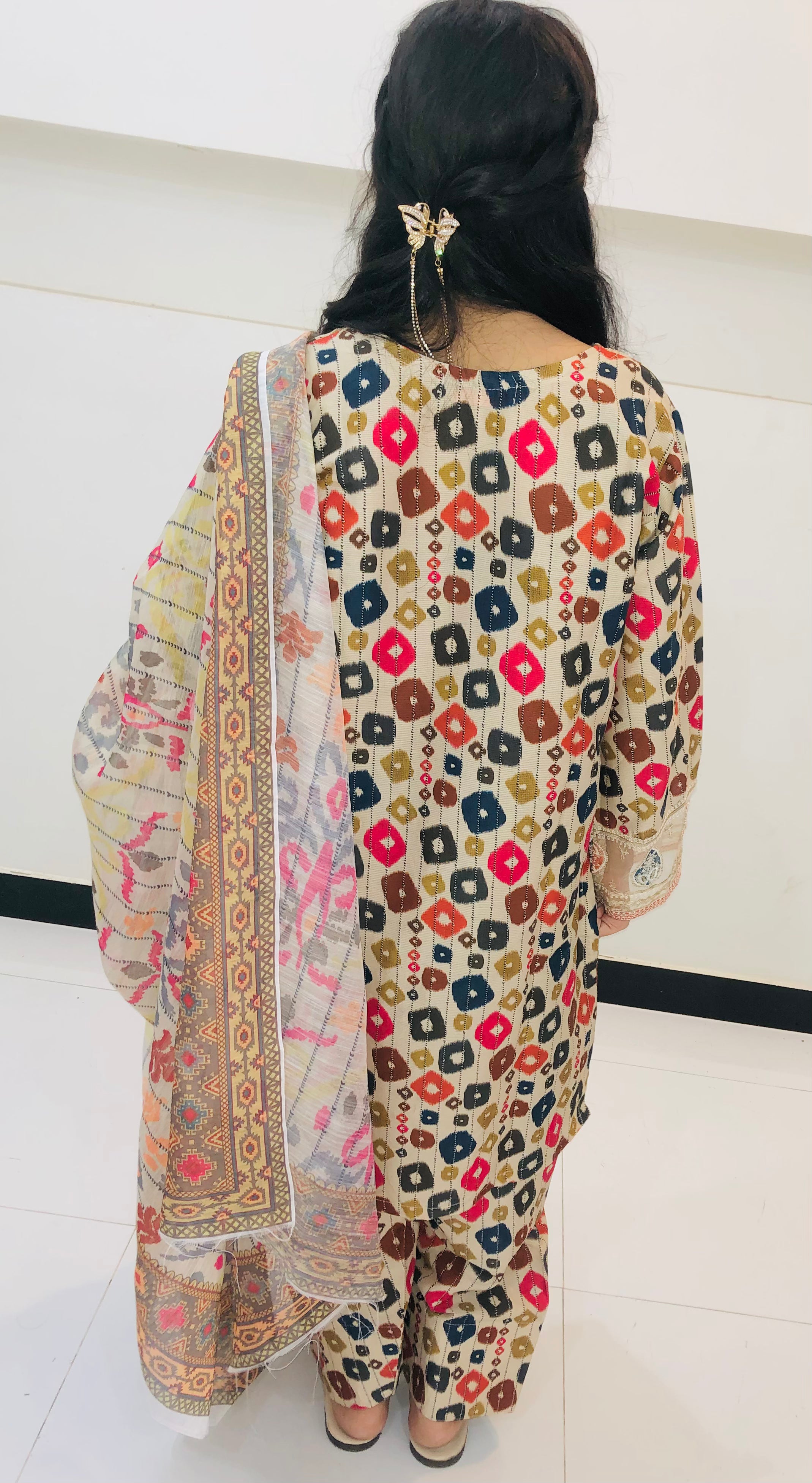 Premium 3-Piece Cotri Suit – Elegance that Speaks