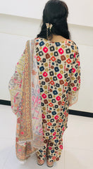 Premium 3-Piece Cotri Suit – Elegance that Speaks