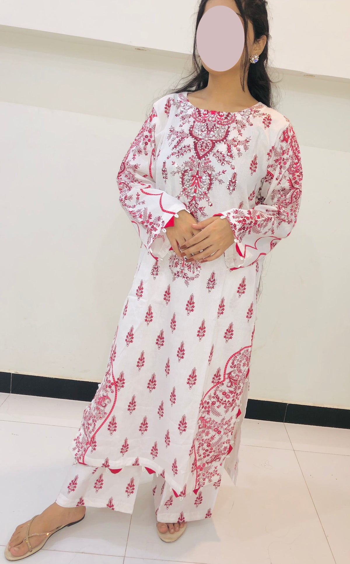 Premium Cotri Fabric Stitched 2-Piece Suit – Winter Collection